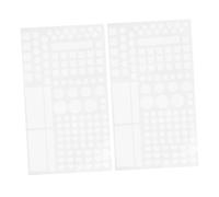 Ciieeo 2fogli Adesivi Blocca Luce Led Autoadesivi Copertura Oscurante Per Router e Apparecchi Elettronici Migliora La Qualità Del Sonno e Riduce Luce Disturbante Facili Da Applicare Per