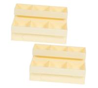 Ciieeo 2pezzi Mini Scaffale Per Frutta e Verdura Miniatura Per Casa Delle Bambole Scaffale Per Supermercato Supporto Decorativo Per Mini Case Espositore Per Verdure in Miniatura Per Cucin