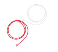 Ciieeo 2pezzi Tappi in Silicone Per Orecchie Cavo Flessibile in Silicone Tappi Auricolari Punte Staccabili Cinturino Di Sicurezza Morbido Per Impeditare La Caduta Adatto Per Sport e Viagg