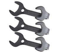 Ciieeo 3 Ganci da Parete in Ferro Retrò a Forma di Chiave Inglese, Appendini per Cappotti, Cappelli e Asciugamani, Gancio Appendiabiti da Porta Stile Vintage Industriale, Resistente