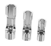 Ciieeo 3 Pezzi Manicotto Sensore Ossigeno Presa Iniettore Meccanico Strumento Di Riparazione Iniettore Diesel Dado Svasato Presa Scanalata Strumento Manicotto Automobilistico