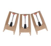 Ciieeo 3 Pezzi Puntine per Giradischi D'epoca Stilo in Rubino e Asta in Alluminio, Accessori Vinili Compatibili per Sostituzione Ago Giradischi, Ricambio per Fonografo Vinile Alta
