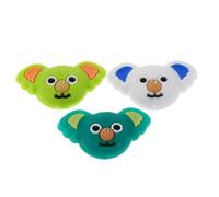 Ciieeo 3 Pezzi Smorzatore per Corde da Tennis in Silicone Ultraleggero a Forma di Koala Assorbimento degli Urti, Accessorio per Fai-da-Te delle Racchette