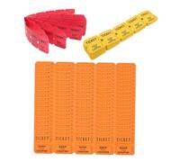 Ciieeo 300pezzi Biglietti Lotteria Colorati in Carta Per Giochi Festa Compleanno Ticket Pratici Per Eventi Celebrativi Accessori Feste Con Biglietti Bomboniere Regolabili