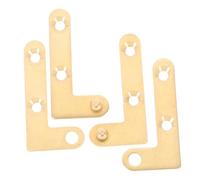 Ciieeo 4 Cerniere a Perno Nascoste per Porte Pivotanti ad Alta Resistenza, Cerniere Dell’albero e Giù per Porte in Legno, Vetro e Metallo, Accessori per Finestre Rotazione Silenziosa