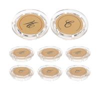 Ciieeo 4 paia di pulsanti indicatori caldo-freddo, emblema per maniglia rubinetto bagno, inserti decorativi per copri manopola rubinetto per lavandino, tappi per maniglia valvola doccia