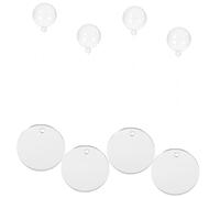 Ciieeo 4 Pezzi Galleggiante Betta per Acquario Faccia per Allenamento e Decorazione Accessorio per Pesci Betta e Acquari Pesci