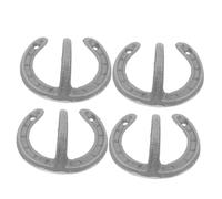 Ciieeo 4 Pezzi Ganci Da Parete in Ghisa a Ferro Di Cavallo Ganci Decorativi Vintage Per Cappelli E Chiavi Attaccapanni Rustici Per Casa E Bagno Facili Da Installare Resistenti Alle Intemperie