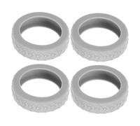 Ciieeo 4 Pezzi Protezione Ruote Valigia in Silicone, Copertura Silenziosa | Montaggio Rapido e Rimozione Facile, Resistente All'usura, per Ruote Valigia e Sedie, Tutela Pavimento