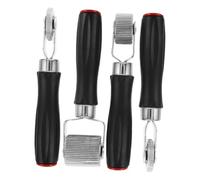 Ciieeo 4 Pezzi Strumento per Riparazione Pneumatici con Ruote Compattatrici Accessorio per Distribuzione Uniforme della Toppa Adatto per Auto Bici Riparazioni Rapide e Portatile