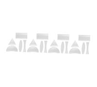Ciieeo 4 Set Set Di Lenti Ottiche Lente Ottica Per L'insegnamento Lente Per L'insegnamento Delle Scienze Lente Convessa in Lente Convessa Bicchiere Trasparente 5 Pezzi*4