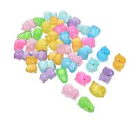 Ciieeo 40 Pezzi Miniature Resin Animal Figurines Glow In The Dark For Micro Landscape Bonsai Desktop Decoration Enchanting Night Light And Compact Potted Plant Ornament