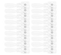 Ciieeo 40 Pezzi Scheda Espositiva per Unghie Magnetica in Metallo e Plastico per Saloni Professionali, Tavolozza Salva Spazio per Manicure Sostituzione Magnetica