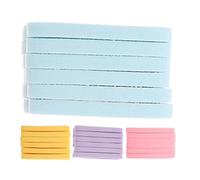 Ciieeo 48 Pezzi Spugne Facciali Compresse Naturali per Lavaggio Viso e Trucco, Esfolianti e Riutilizzabili, Colori Assortiti, per Uso Quotidiano e Viaggi, Pulizia Profonda Colore Casuale