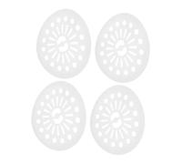 Ciieeo 4pezzi Copertura per Tappo di Centrifuga Bianca Pervatrice Automatica e Accessori per Disidratazione dei Vestiti Tampone di Pressatura per Vestiti