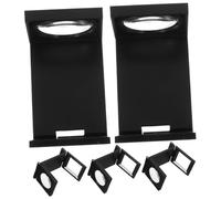 Ciieeo 5 lenti d'ingrandimento pieghevoli piccola lente d'ingrandimento tascabile con scala di plastica pieghevole lente d'ingrandimento per ispezione tessile gioielli osservazione monete strumento