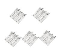 Ciieeo 5 Set Misuratore Spessore Saldatura Inossidabile Da Strumento Misurazione Portatile Resistente Alla Corrosione Per Misurazioni Accurate E Facili Lavori Saldatura 3 Pezzi*5