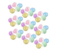 Ciieeo 50 pezzi Capsule Rotonde Traslucide Macaron per Distributori Automatici Contenitori Vuoti per Attività DIY e Decorazioni