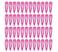 Ciieeo 50 Pezzi Clip Chioma a Scatto, Snap Hair Clips, Set Multicolore a Goccia in Ferro, Tenuta Sicura, per Donne