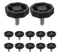 Ciieeo 50 pezzi di piedini livellatori regolabili per mobili: filettatura M8, vite scorrevole - piedini livellatori per mobili - livellatore per pavimento avvitabile per tavolo, sedia, mobile e