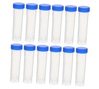 Ciieeo 50 Pezzi Provette Centrifuga in Plastica con Tappi Vite Coniche Resistenti e Autostanti per Laboratorio Biologia e Biochimica Colore Casuale