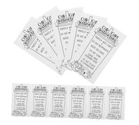 Ciieeo 50 Tumbler Care Instruction Cards for Glass Cups with Straw And Lid Simple Guidelines for Longevity And Durability Small Business Package Insert