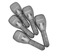 Ciieeo 5pezzi Scatola Porta Rasoio Portatile in Plastica Borsa da Viaggio per Rasoio Manuale Custodia Protettiva per Rasoi Contenitore da Viaggio per Strumenti di Toelettatura Organizer P
