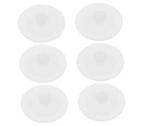 Ciieeo 6 Pezzi Accessori Per Tazze Termiche Coperchio Del Coperchio Del Bicchiere Accessori Per Bicchieri Tappi a Prova Di Versamento Tappo a Tenuta Stagna Bianca Gel Di Silice