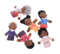 Ciieeo 6 Pezzi Marionette Da Dito Per La Famiglia Carine Per Piccoli Per La Casa Delle Bambole Per Insegnare A Giocare Con Le Dita Per Raccontare Storie Per Spettacoli Di