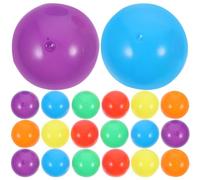 Ciieeo 60 Rotonde 4 5 Cm Piccole Palline Della Lotteria Palline Colorate Per Lotteria Bingo Palline Disegno Palline Di Plastica Vuote Apribili Palline Di Gumball Palline