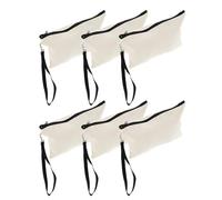 Ciieeo 6pezzi Porta Trucco Appendibile Organizer per Trucco con Cerniera Borsa da Toilette Portatile per Viaggi di Lavoro Palestra e Routine Quotidiane