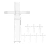 Ciieeo 8 Pezzi Beccuccio Per Tazza Per Bambini Punta Di Cannuccia in Silicone Elementi Essenziali Per La Spiaggia Dei Bambini Porta Pappa Per Transparent Gel Di Silice