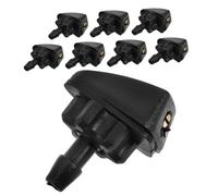 Ciieeo 8 Pezzi Ugelli Tergicristallo Spruzzatore Ventaglio Nebulizzato Alta Pressione per Parabrezza Auto Resistente Intemperie e Sporco Ricambio Lavavetri Efficienza Migliorata