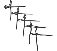 Ciieeo Accessori per Capelli in Legno 10 Pezzi Bastoncini per Capelli Stile Retrò per Donne, Ideali per Creare Chignon durante Esercizi e Eventi Sociali Stili multipli