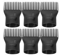 Ciieeo Accessorio per Asciugacapelli 10 Pezzi Pettine Raccogli-vento in Plastica Resistente Bocchetta Diffusore per Chioma Volume Rapido e Delicato Styling