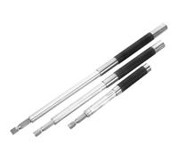 Ciieeo Adattatore Asta Porta Punte Magnetico 3 Pezzi 80-140Mm, Asta di Collegamento Retrattile per Cacciavite, Estensione Porta Inserti per Utensili Manuali e Trapano