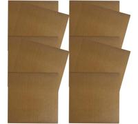 Ciieeo Adesivi Isolanti per Piastra e Arricciacapelli 20 Pezzi 10x12 Cm, Adesivi Termoresistenti Autoadesivi per Protezione Chioma e Permanente, Accessori Styling Chioma Professionali