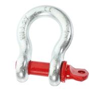 Ciieeo Ancora Zincata 1/2" 2t in Acciaio Zincato per Scarico e Sollevamento, Struttura Semplice e Chiusura a Anello per Sicurezza e Uso Industriale