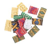 Ciieeo Anelli per Dreadlocks Colorato 15 Pezzi, Polsini e Tubo per Treccine Chioma, Accessori Decorativi per Dreadlocks, Code di Cavallo ed Extension, Idee Regalo per Colore Casuale