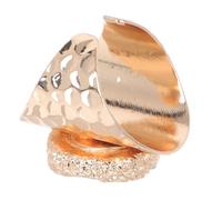 Ciieeo Anello Elegante da Donna Pietra Naturale e Cristallo, Placcato Oro, per Occasioni Speciali come Matrimoni e Compleanni, Gioielli Decorativi per Mani