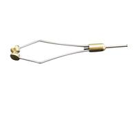 Ciieeo Attrezzo Manuale per Legare Nodi e Filo da Pesca 10,5 CM | Acciaio Inossidabile e Ottone, Colore Oro, Portacanna e Accessori Spinning, Pratico e Portatile