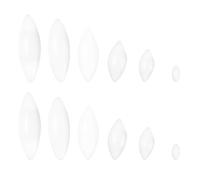 Ciieeo Barre di Agitazione Magnetiche Ptfe 12 Pezzi Set Mini Cilindriche senza Sbavature per Laboratorio Industria Esperimenti Miscelatore Magnetico Durevole ad Uso Professionale