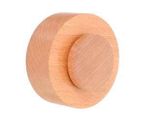 Ciieeo Base Rotonda in Legno per Carillon Meccanismo a Carica Manuale, Supporto Girevole per Carillon Fai da Te, Accessorio Decorativo per Casa e Regali per Amanti della Musica