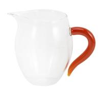 Ciieeo Bicchiere Vetro Resistente Al Calore con Beccuccio per Versare Tazza da Tè Multifunzione per Casa e Bar Accessorio Elegante per Cerimonia Del Tè per Sake e Altri Liquidi