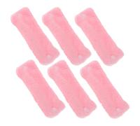 Ciieeo Bigodini per Chioma Lunghi in Pile di Corallo senza Calore, Set da 6 Pezzi per Arricciare Chioma Durante Sonno, Morbidi e Flessibili per Effetto Naturale e Protezione Dalla