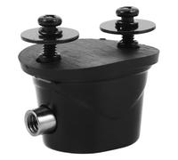 Ciieeo Blocchetto per Rullante in Metallo Monofaccia per Batteria e Grancassa Accessori per Strumenti Musicali Fori Sostituzione per Percussioni