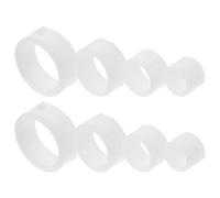 Ciieeo Boccole Distanziatrici per Smerigliatrice da Banco 2 Set Adattatore Riduttore per Mole da Banco per Lavorazione Metalli e Pietra