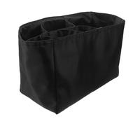 Ciieeo Borsa per Pannolini Multifunzionale in Nailon Nero Grande Capacità e Facile Accesso, per Mamme Durante Uscite in Strutture Sanitarie, Aree Ricreative o Centri Commerciali