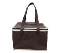 Ciieeo Borsa Termica da Asporto 32x32x22 Cm Non Tessuto Isolamento Termico Spesso, Sacchetto Riutilizzabile per Alimenti Caldi, Dolci e Spesa, Borsa Portatile per Conserve e Cibo