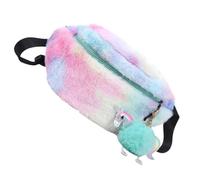 Ciieeo Borsa Tracolla Piccola Donna in Peluche Verde, Mini Bag Versatile per Spalla o Crossbody Design Creativo e Stile Fresco, per Madre o Ragazza